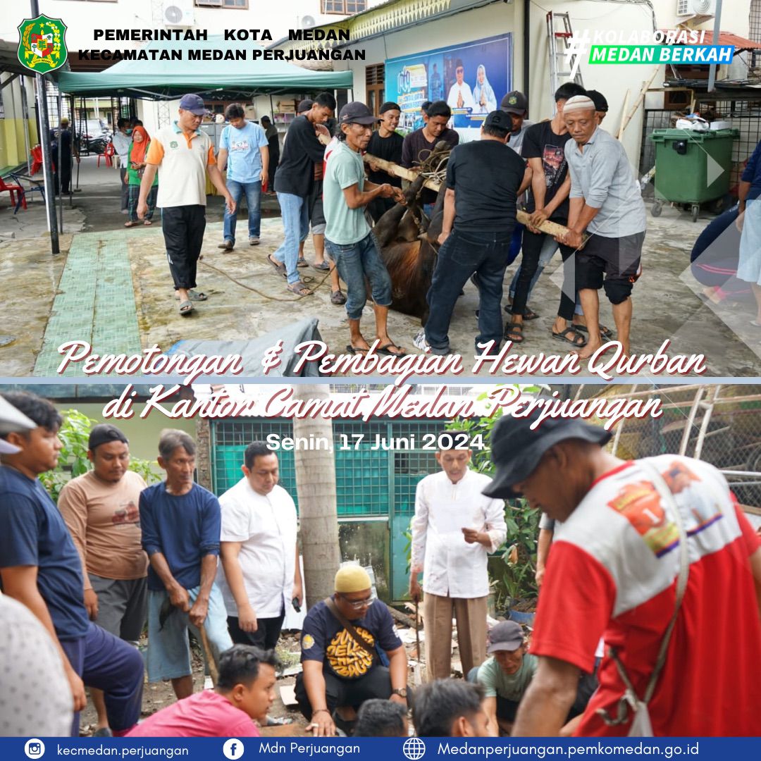 HARI RAYA IDUL ADHA 1445H KECAMATAN MEDAN PERJUANGAN